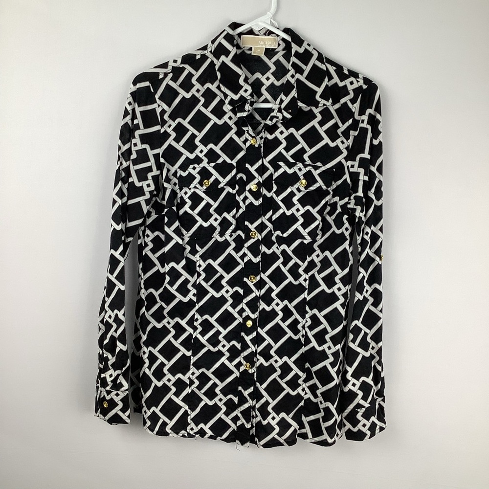Michael‎ Kors Women's Button-Up Shirt size M (medium)